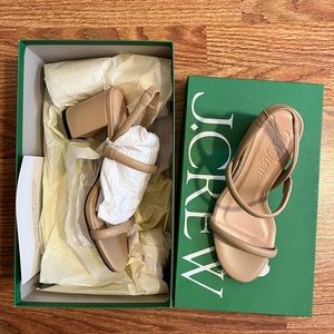 J Crew Beige Sandals
